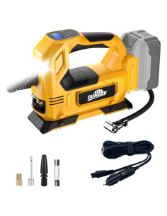 Compresor de Aire Inalámbrico GUNOZE 20V 150PSI Portátil