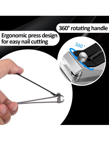 Cortauñas Recto Bruislard Acero Inoxidable para Uñas Gruesas