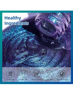 Kit de Esmalte de Uñas en Gel Clara Colors Cat Eye 12 Colores 2