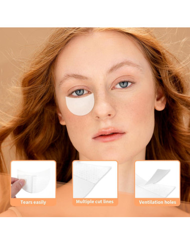 100 Pcs Cinta de Maquillaje para Sombra de Ojos FdcLixuvol