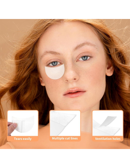 100 Pcs Cinta de Maquillaje para Sombra de Ojos FdcLixuvol