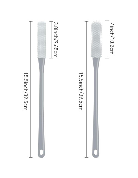 Juego de Cepillos de Limpieza de Pies XQC - Exfoliador y Cepillo de Dedos