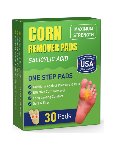 Almohadillas para Callos WABRINY - Eliminación Rápida y Efectiva, 30 Unidades