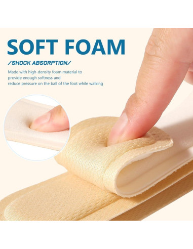 Plantillas para Tacones Altos XINIFOOT 4 Pares Ajustables