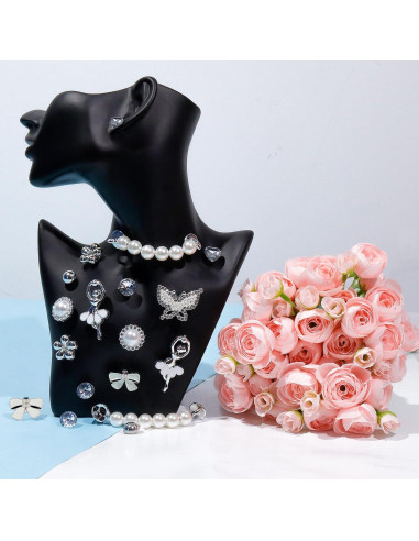 Set 18 Encantos Brillantes para Zapatos Plateados - Joyería DIY