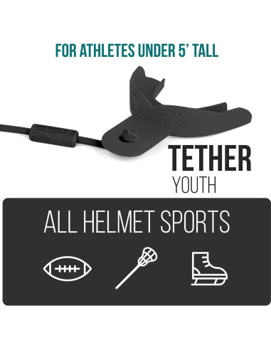 Protector Bucal Juvenil SISU Tether Rosa Brillante 2mm