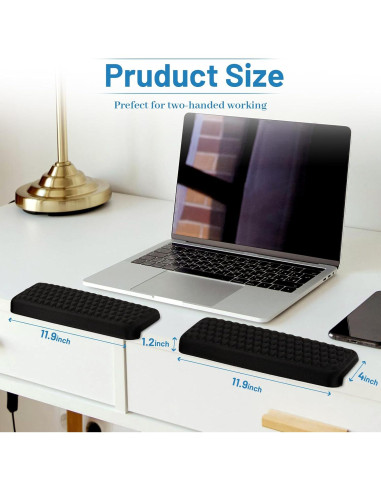 Cojín Reposamuñecas Ergonómico Fitlyiee en Forma de L