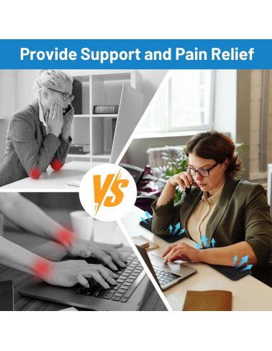 Cojín Reposamuñecas Ergonómico Fitlyiee en Forma de L