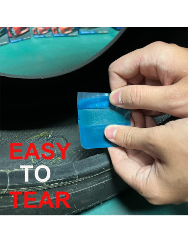 Parches de Reparación PAX 20 Pcs 50x50mm para Neumáticos