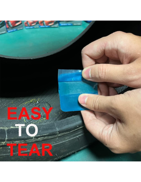 Parches de Reparación PAX 20 Pcs 50x50mm para Neumáticos