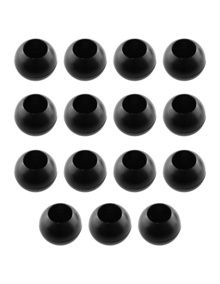 15 Bolas de Plástico Bungee 28mm JCBIZ para Cuerda Elástica
