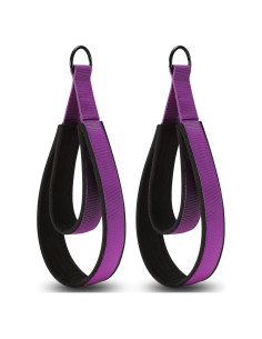 Correas de Pilates TOBWOLF Doble Bucle Acolchadas 18x13cm