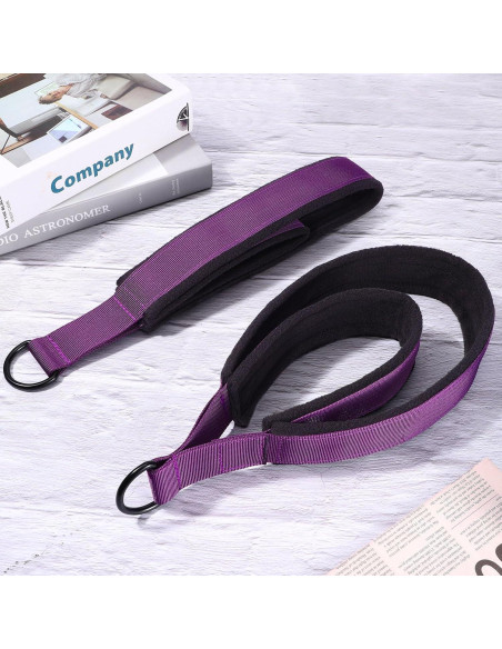 Correas de Pilates TOBWOLF Doble Bucle Acolchadas 18x13cm