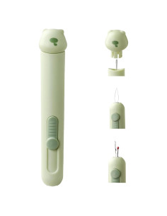 Enhebrador Automático Narottl 3 en 1 con Cortador y Almacenamiento