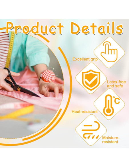 Cinta Protectora de Dedo Autoadhesiva Apausvcm - 3 Rollos 1.9cm x 14m