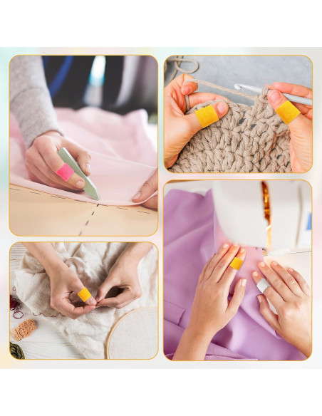 Cinta Protectora de Dedo Autoadhesiva Apausvcm - 3 Rollos 1.9cm x 14m