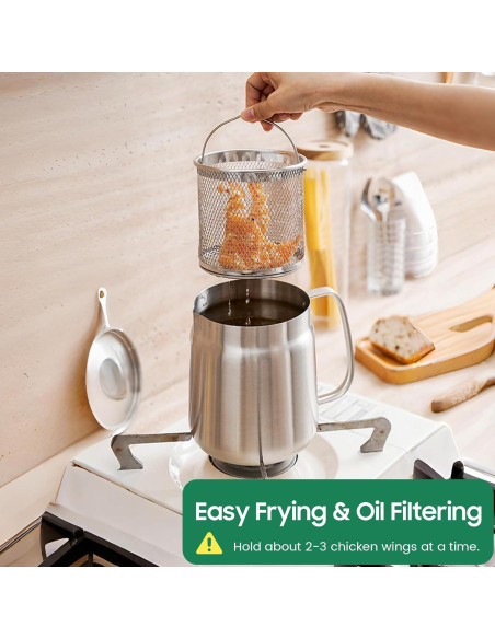 Filtro de Aceite de Acero Inoxidable 304 HOMKULA 1.9L