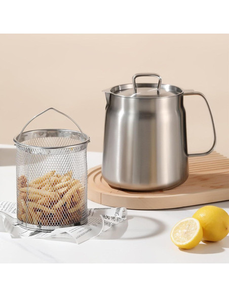 Filtro de Aceite de Acero Inoxidable 304 HOMKULA 1.9L