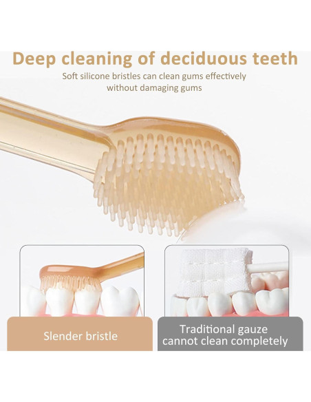 Cepillo de Dientes y Limpiador de Lengua Share&Care para Bebés