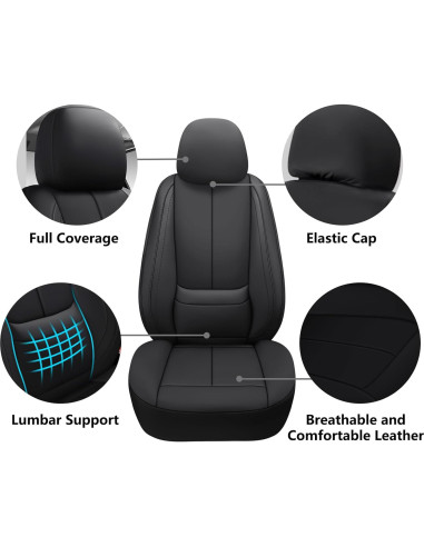 Cubiertas de Asiento de Coche Isen-CoverAuto DL03 Negras