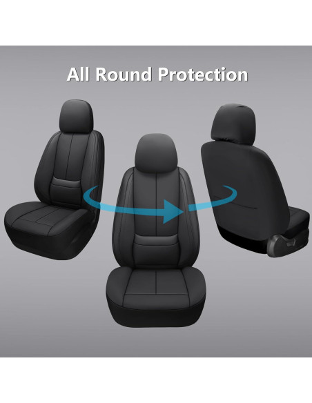 Cubiertas de Asiento de Coche Isen-CoverAuto DL03 Negras