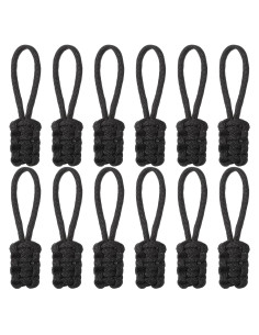 MBAIYO 12 Tiradores de Cremallera de Nylon Antideslizante