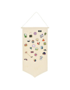 Estante de exhibición de joyas YeeMan, Madera clara, 53.5x26.7 cm