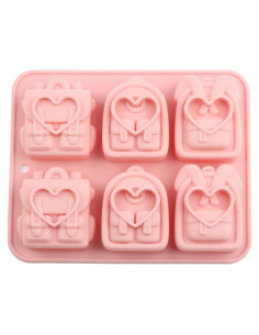 Molde de Silicona para Dulces Mochila Escolar EPYHREHM 15.9x12.9 cm