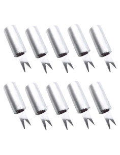 10 Sujetadores de Maíz de Acero Inoxidable Markeny