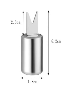 10 Sujetadores de Maíz de Acero Inoxidable Markeny 2