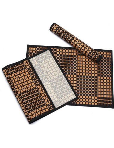 Juego de 4 Manteles de Bambú RUTECK 43.5x30 cm Lavables