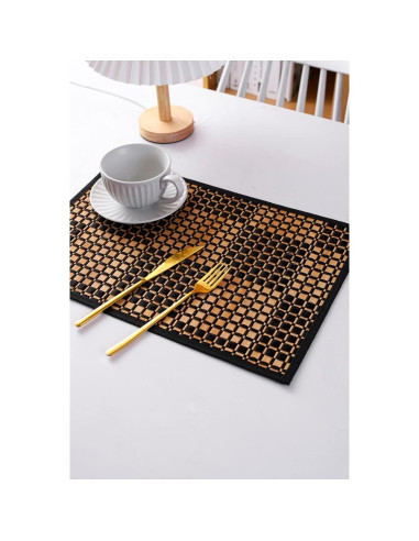 Juego de 4 Manteles de Bambú RUTECK 43.5x30 cm Lavables