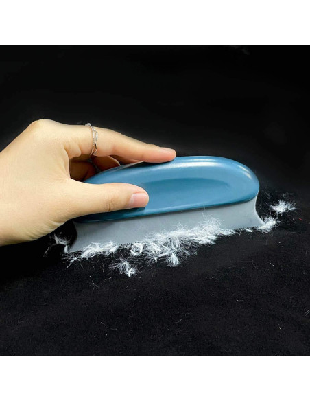 Cepillo Removedor de Pelo de Mascotas TTSAM Doble Serrado 15 cm