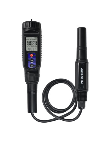 Medidor de pH Digital 3-en-1 Landtek para Alimentos y Suelo