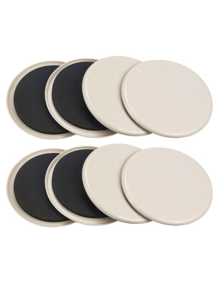 8 Piezas Deslizadores de Muebles Liyic 17.8 cm Alfombra