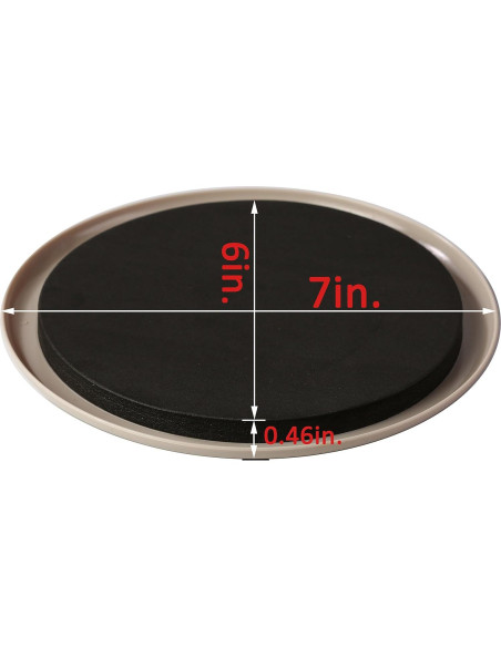 8 Piezas Deslizadores de Muebles Liyic 17.8 cm Alfombra