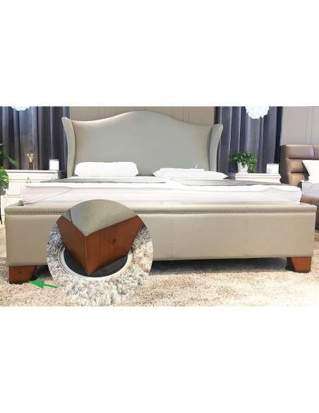 8 Piezas Deslizadores de Muebles Liyic 17.8 cm Alfombra