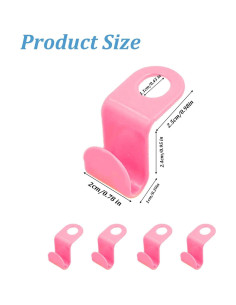 50 Ganchos Conectores para Perchas GRSECPO Ahorra Espacio 2