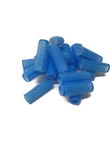 Juego de 24 Rulos de Pelo Pequeños Autoadhesivos Pro Salon 20mm