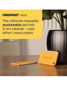 Removedor de Pelo de Mascotas Fursprint Mini Naranja 15g 2
