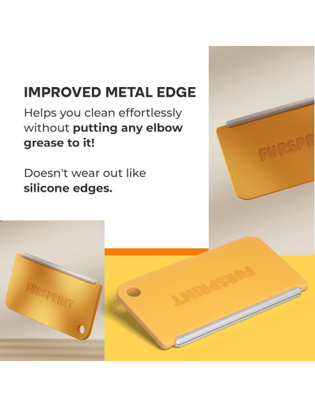 Removedor de Pelo de Mascotas Fursprint Mini Naranja 15g Removedor de Pelo de Mascotas Fursprint Mini Naranja 15g