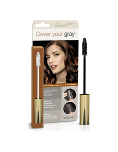 Cubrir Cabello Gris Brocha en Varita Fisk - Marrón Medio