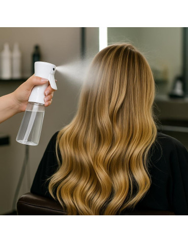 Botella Spray Neblina Fina 300ml Genérico Azul Cielo