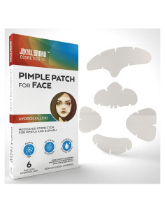 Parche Hidrocoloide para Acné JEKYLL BRAND - 6 Sets Grandes