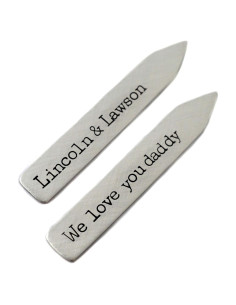 Pines de Cuello Personalizados Love It - Plata Esterlina 0.925