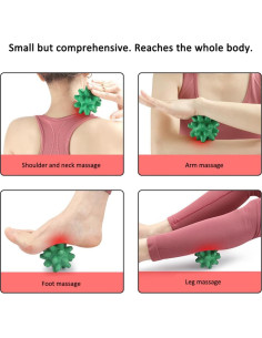 Bolas de Masaje Espinosas Price Xes - 2 Unidades 7.2 cm 2