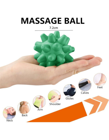 Bolas de Masaje Espinosas Price Xes - 2 Unidades 7.2 cm