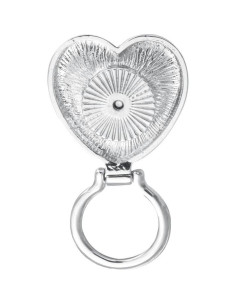 Broche de Joyería Corazón Cristal Brillante SENFAI 27mm 2