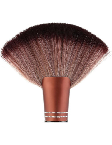 Brocha Profesional para Corte de Cabello Anself con Mango de Madera