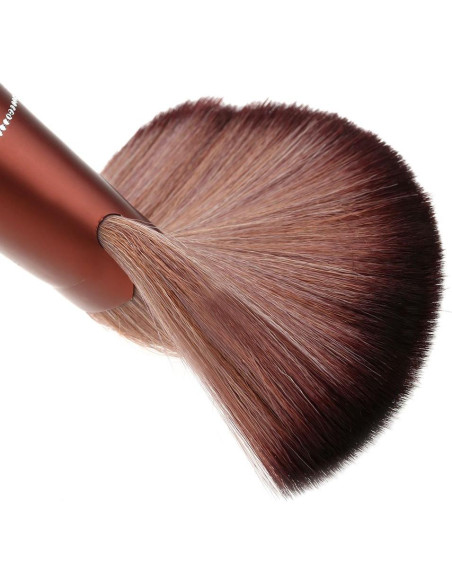 Brocha Profesional para Corte de Cabello Anself con Mango de Madera